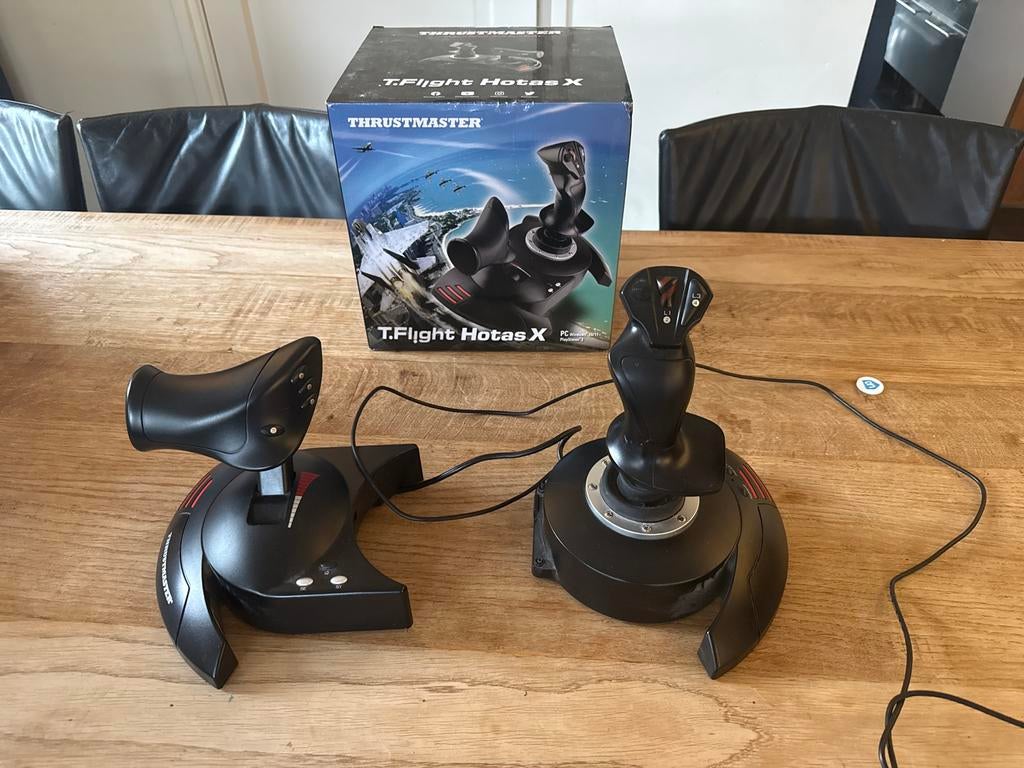 Thrustmaster T.Flight Hotas X Joystick voor PC/PS3, Computers en Software, Joysticks, Ophalen, Zo goed als nieuw