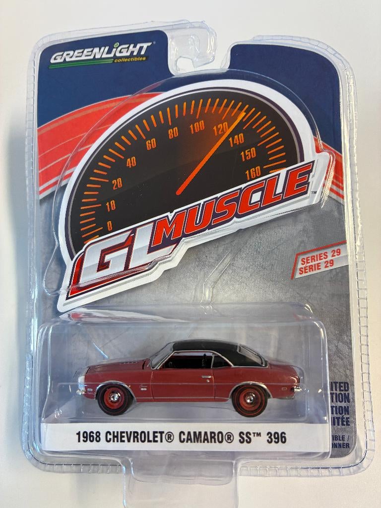 89655: Chevrolet Camaro SS 396 - 1968 - Greenlight 1:64, Auto, Nieuw, Ophalen of Verzenden, Bachsatztstr. 54 D 72131 Ofterdingen, Germany