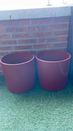 Grote bloempot 2x geen plastic. Afmeting zie foto’s, Ophalen, Overige materialen, 40 cm of meer, Rond
