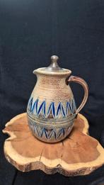 Vintage Westerwald Steengoedkan - Kobaltblauw/Bruin, Antiek en Kunst, Antiek | Keramiek en Aardewerk, Ophalen of Verzenden