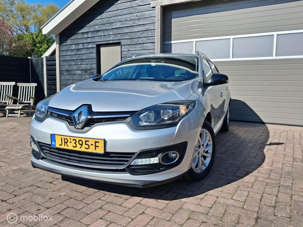 Renault Megane Estate 1.2 TCe Limited | Navigatie | Trekhaak, Voorwielaandrijving, Stof, Gebruikt, 4 cilinders