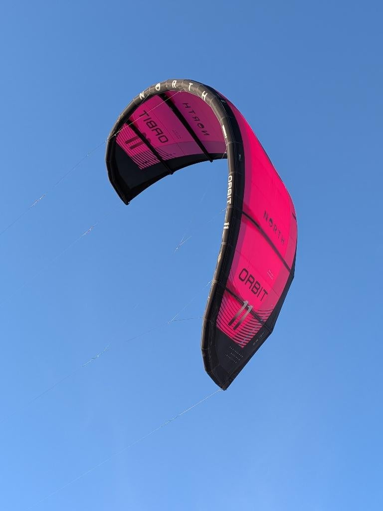 North Orbit 11m 2025, Watersport en Boten, Kitesurfen, Ophalen, Geen board, 11 m², Zo goed als nieuw