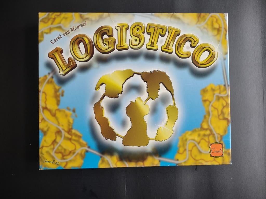 Logistico - bordspel van Cwali, Vijf spelers of meer, Ophalen of Verzenden, Zo goed als nieuw, Cwali