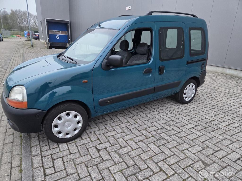Renault Kangoo combi 1.6-16V, Auto's, Gebruikt, 49 €/maand, Origineel Nederlands, Bedrijf
