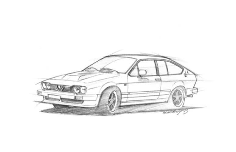 Alfa Romeo Alfetta GTV6 onderdelen., Ophalen, Gebruikt, Alfa Romeo