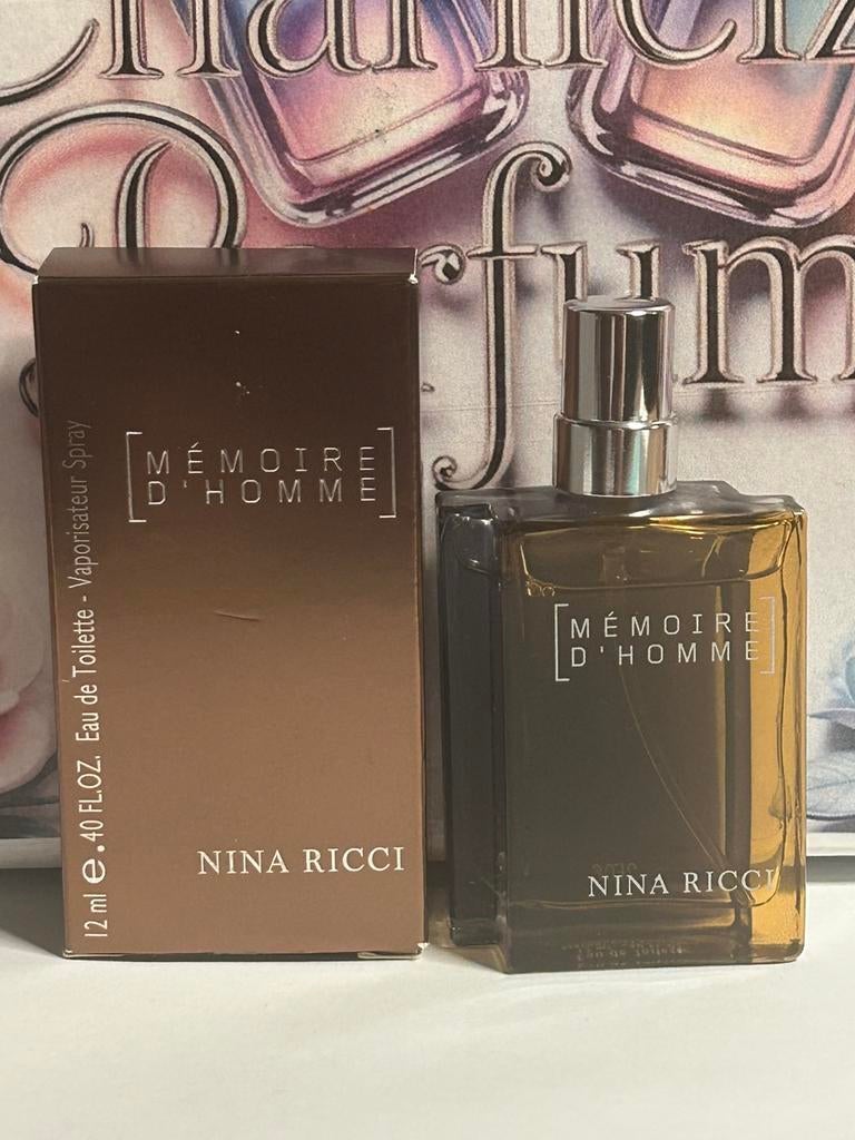 Nina Ricci - mémoire d’homme 12ml edt spray