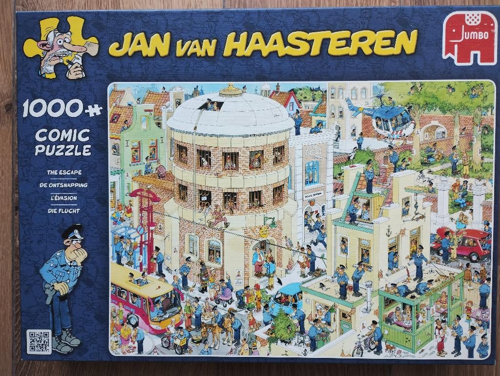 Jan van haasteren puzzels, Ophalen, 500 t/m 1500 stukjes, Zo goed als nieuw, Legpuzzel