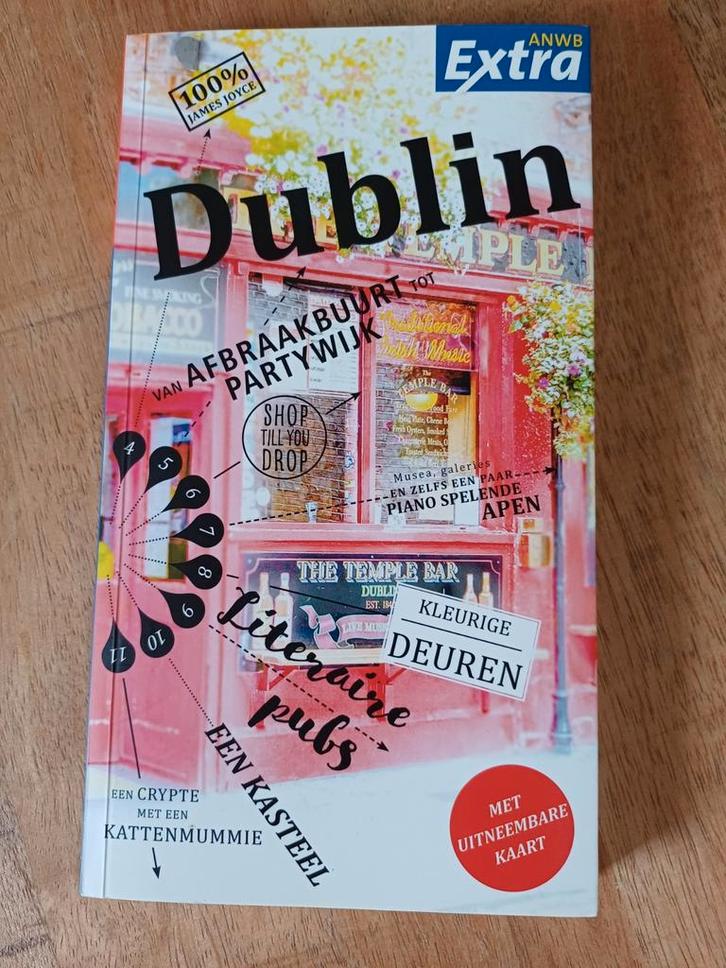 Reisgids ANWB extra Dublin, Boeken, Reisgidsen, Zo goed als nieuw, Reisgids of -boek, Europa, ANWB, Ophalen of Verzenden