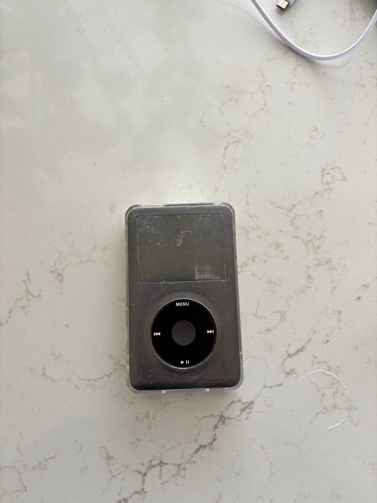 Apple iPod Classic 200GB Zwart met Oplaadkabel, 40 GB en meer, Gebruikt, Classic, Zwart
