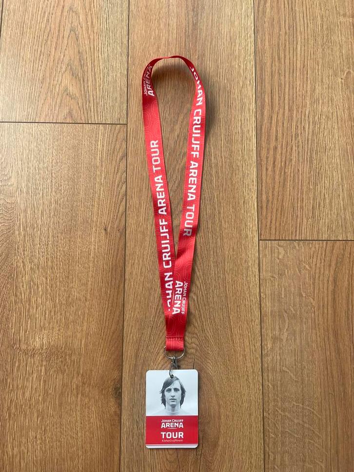 Keycord Ajax Johan Cruyff Arena Tour + korting fanshop I, Verzamelen, Sportartikelen en Voetbal, Zo goed als nieuw, Overige typen