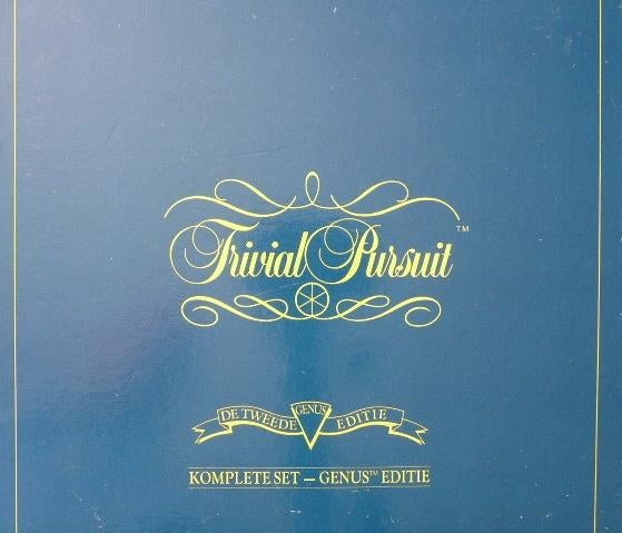 Triviant Pursuit de tweede Genius editie, Een of twee spelers, Ophalen of Verzenden, Zo goed als nieuw