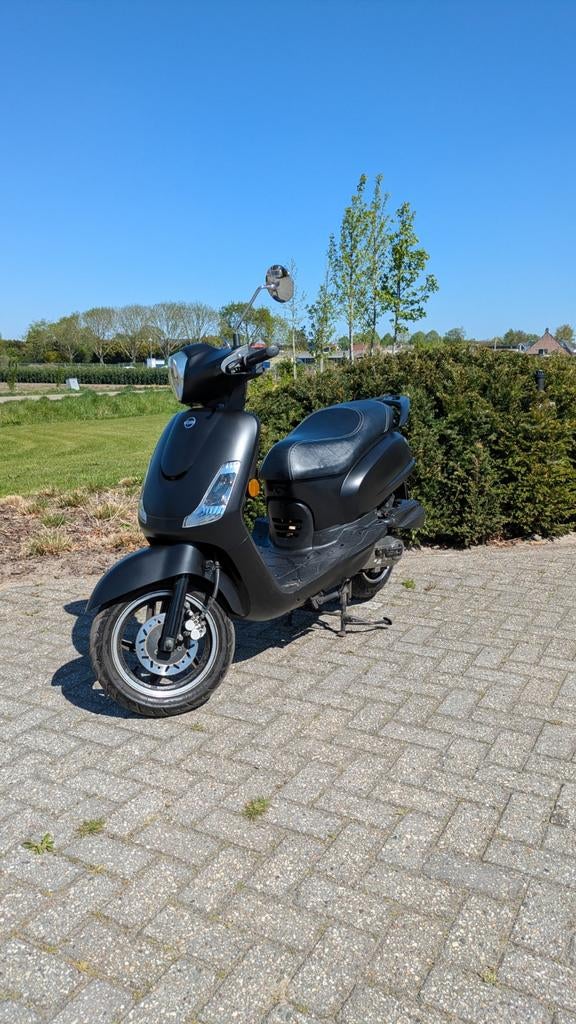 Sym Fiddle 2 2019 - geel kenteken - goedwerkend!, Ophalen, Gebruikt, SYM