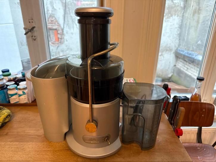Solis Juice Fountain sapcentrifuge, Witgoed en Apparatuur, Juicers, Gebruikt, Sapcentrifuge, Elektrisch, Ophalen of Verzenden