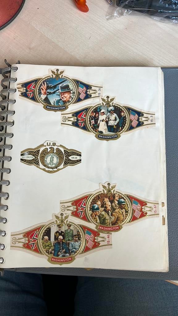 Sigarenbandjes, Ophalen of Verzenden, Gebruikt, Sigarenbandjes