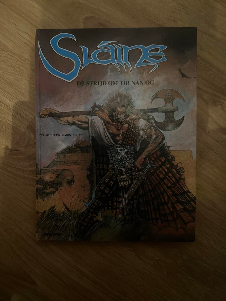 Sláine: De Strijd om Tir Nan Og - Pat Mills & Simon Bisley, Eén stripboek, Ophalen of Verzenden, Zo goed als nieuw