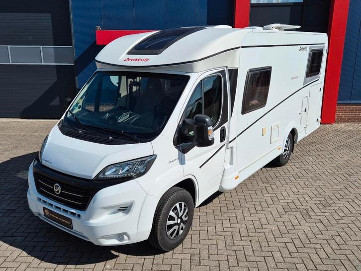 2019 Dethleffs Globebus T6, automaat, lengte bedden, 150PK!, Caravans en Kamperen, Campers, Bedrijf, tot en met 3, Half-integraal
