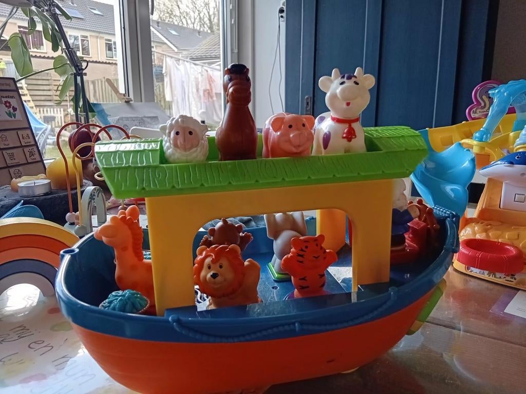 Leuke Ark van Noach met dieren en geluiden, Ophalen of Verzenden