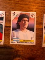 Diego Maradona Panini Italia '90 Voetbalplaatje, Ophalen of Verzenden, Zo goed als nieuw, Plaatje