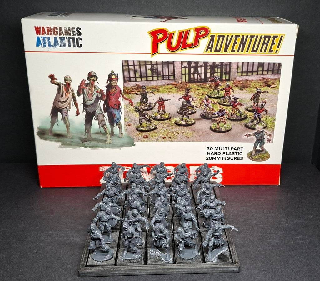 Zombies (30x), Hobby en Vrije tijd, Wargaming, Ophalen of Verzenden, Gebruikt, Warhammer, Figuurtje(s)