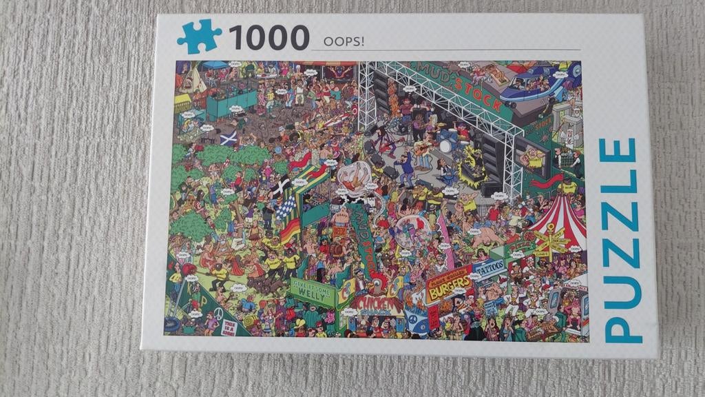 REBO - Oops - 1000 stukjes, Ophalen, 500 t/m 1500 stukjes, Gebruikt, Legpuzzel