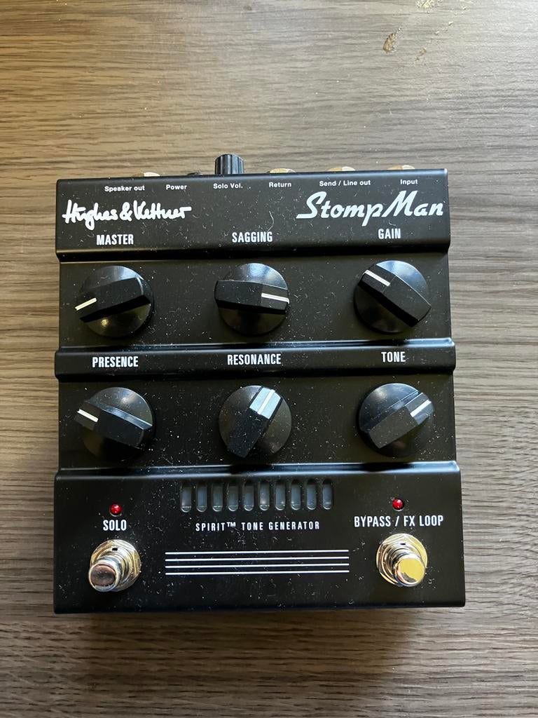 Hughes & Kettner Stompman pedal board amp, Ophalen of Verzenden, Zo goed als nieuw, Gitaar, Minder dan 50 watt