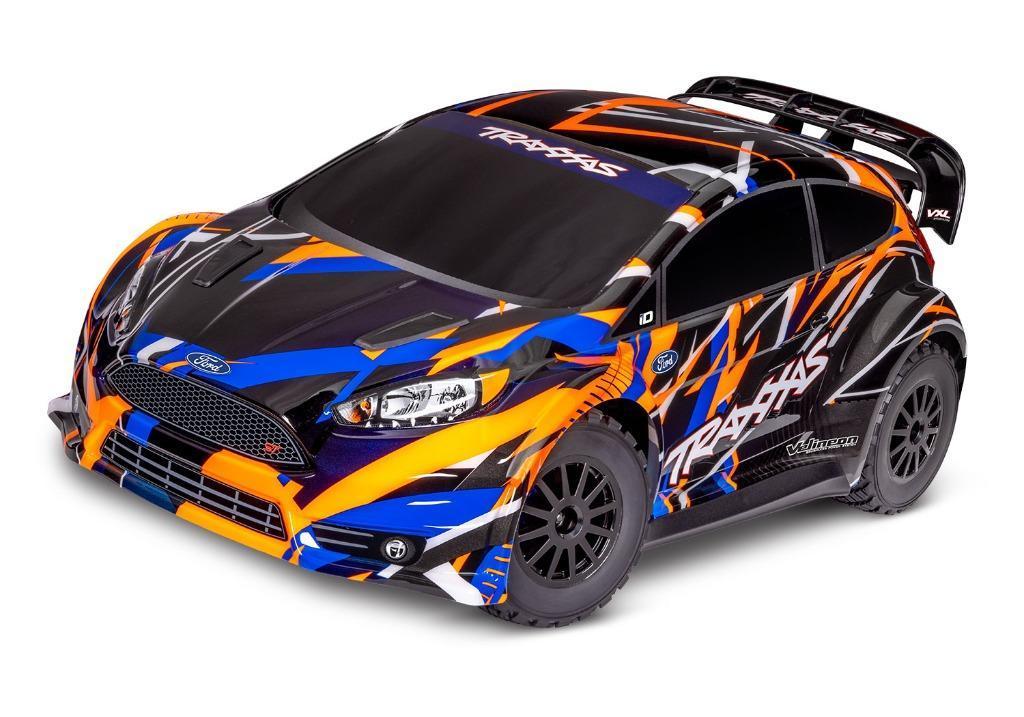 Traxxas Ford Fiesta ST Rally VXL Oranje, Hobby en Vrije tijd, Modelbouw | Radiografisch | Auto's, Elektro, Nieuw, Ophalen of Verzenden