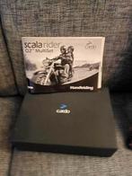 Cardo Scala Rider Q2 MultiSet Motorfiets Intercom, Ophalen of Verzenden, Gebruikt