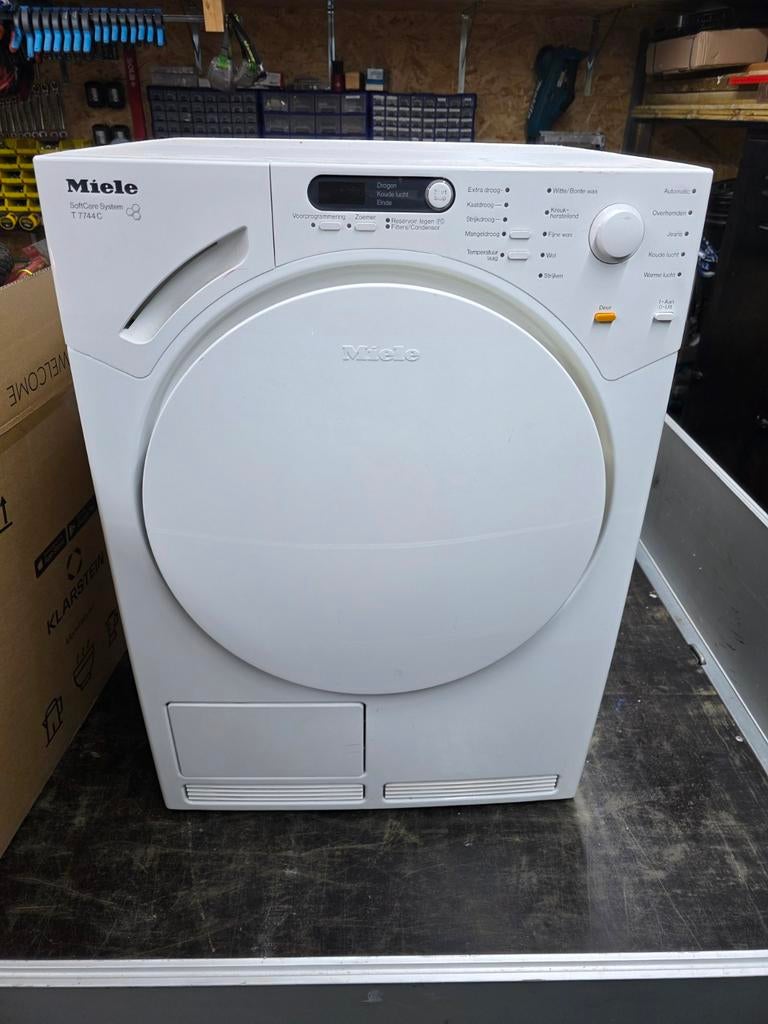 Miele condensdroger T 7744 C, Wolprogramma, 6 tot 8 kg, Gebruikt, Ophalen of Verzenden