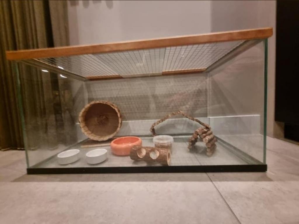 Kooi voor dwerghamster, Dieren en Toebehoren, Kooi, Hamster, 75 tot 110 cm, Ophalen