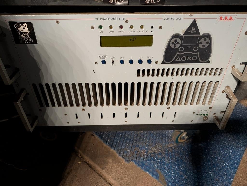 RVR PJ1000M EINDTRAP, Telecommunicatie, Ophalen of Verzenden, Gebruikt, Zender