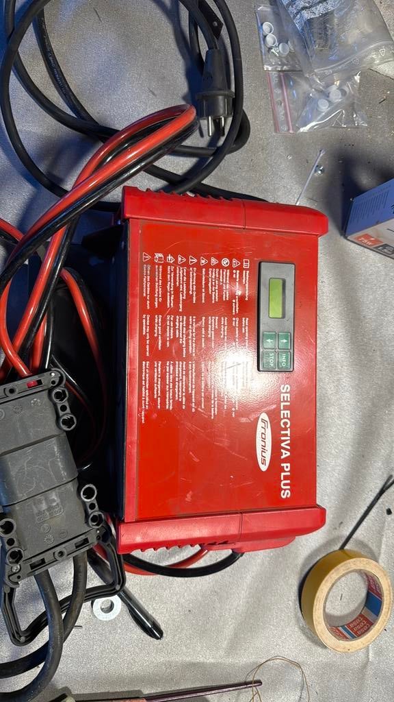 Fronius Selectiva Plus, Ophalen, Gebruikt