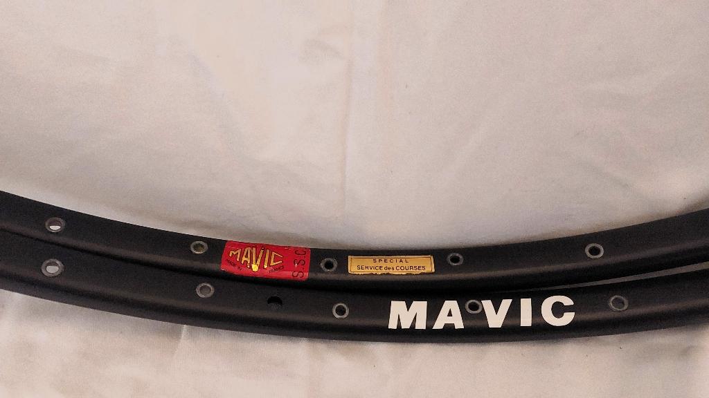 2 Mavic SSC tubular velgen 32 gaats, 55 tot 59 cm, Verzenden, Mavic