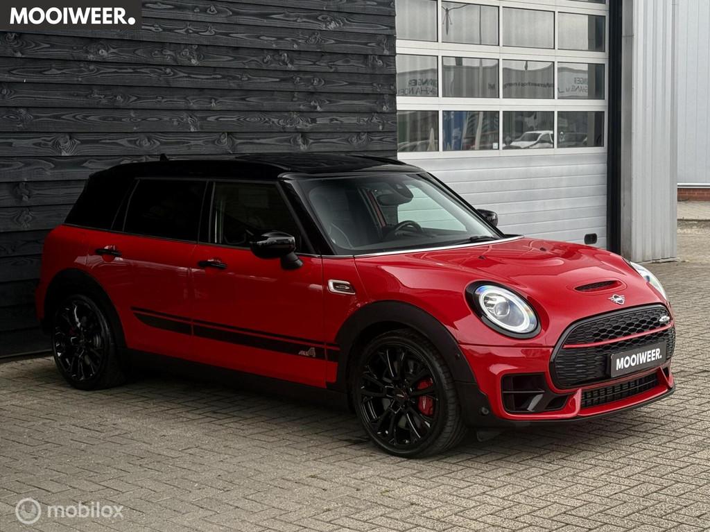 Mini Clubman 2.0 JCW ALL4 Chili | Pano | Harman Kardon | LED, Auto's, Mini, Bedrijf, Te koop, Clubman, 4x4, ABS, Achteruitrijcamera