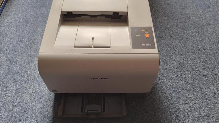 Samsung CLP-300N kleuren-laser printer (met defect), Computers en Software, Printers, Gebruikt, Printer, Laserprinter, Kleur printen