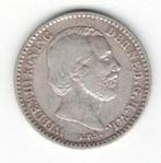 25-1469 Nederland 10 cent 1869, Postzegels en Munten, Munten | Nederland, Koning Willem III, Verzenden, Zilver, 10 cent