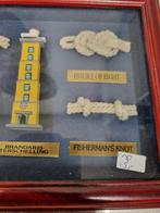 wandbord met touw knopen en vuurtoren, Ophalen of Verzenden