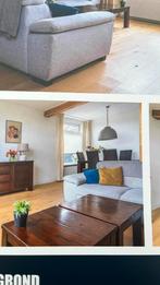 Hanglamp betonlook, Ophalen of Verzenden, Zo goed als nieuw, Metaal, 50 tot 75 cm