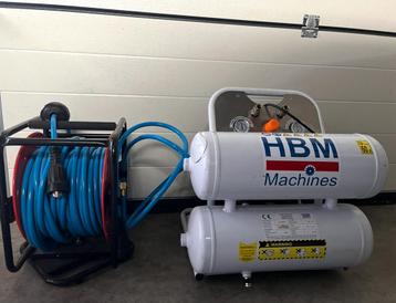 Compressor+ slanghaspel beschikbaar voor biedingen