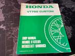 Honda VT750 Custom Werkplaatshandboek, Ophalen of Verzenden, Honda