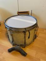 Te koop: marching drum met percussie blok, Ophalen of Verzenden, Gebruikt, Trommel