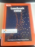 Leerboek HRM - Kluijtmans & Kampermann, Gelezen, Noordhoff Uitgevers, Gamma, HBO