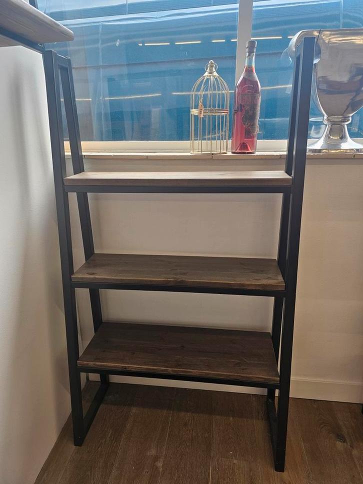 industriële ladderboekenkast, Huis en Inrichting, Kasten | Stellingkasten, Zo goed als nieuw, Ophalen of Verzenden