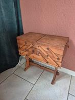 Vintage brocante naaidoos, Ophalen of Verzenden, Gebruikt, 50 tot 100 cm, Minder dan 100 cm