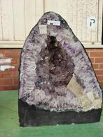 XL Amethist Geode 40x32cm 29kg+ Amethyst MP5, Verzamelen, Ophalen, Mineraal