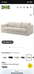 Ikea VIMLE, Huis en Inrichting, Ophalen, Driepersoons, 75 tot 100 cm, Zo goed als nieuw
