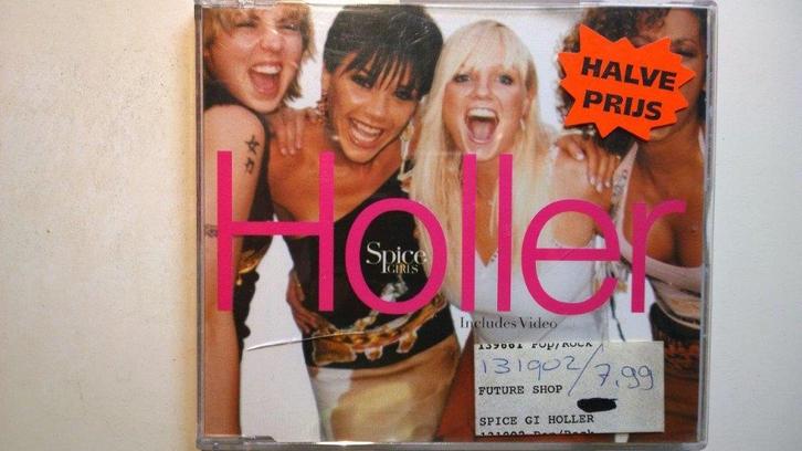 Spice Girls - Holler, Cd's en Dvd's, Cd Singles, Zo goed als nieuw, Pop, 1 single, Maxi-single, Ophalen of Verzenden