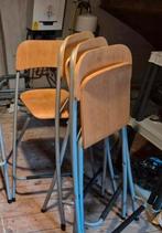 Stoelen, Huis en Inrichting, Barkrukken, 4 krukken, Ophalen of Verzenden, Gebruikt, 60 tot 90 cm