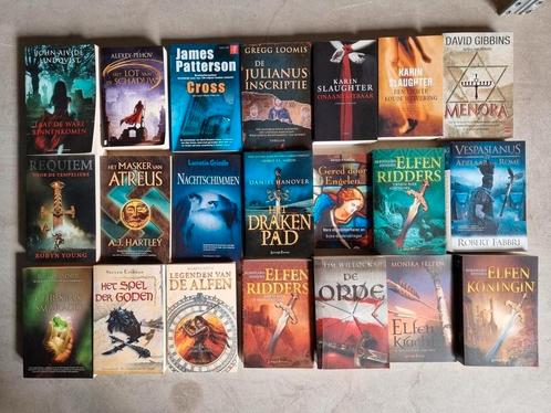 21 fantasy/ thriller boeken in goede staat, Boeken, Fantasy, Zo goed als nieuw, Ophalen of Verzenden