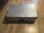 Vintage honingraat aluminium koffer in Cheney-stijl, Sieraden, Tassen en Uiterlijk, Slot, Gebruikt, 45 tot 55 cm, Metaal