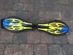 Waveboard geel blauw (kleinere maat), Ophalen of Verzenden, Gebruikt